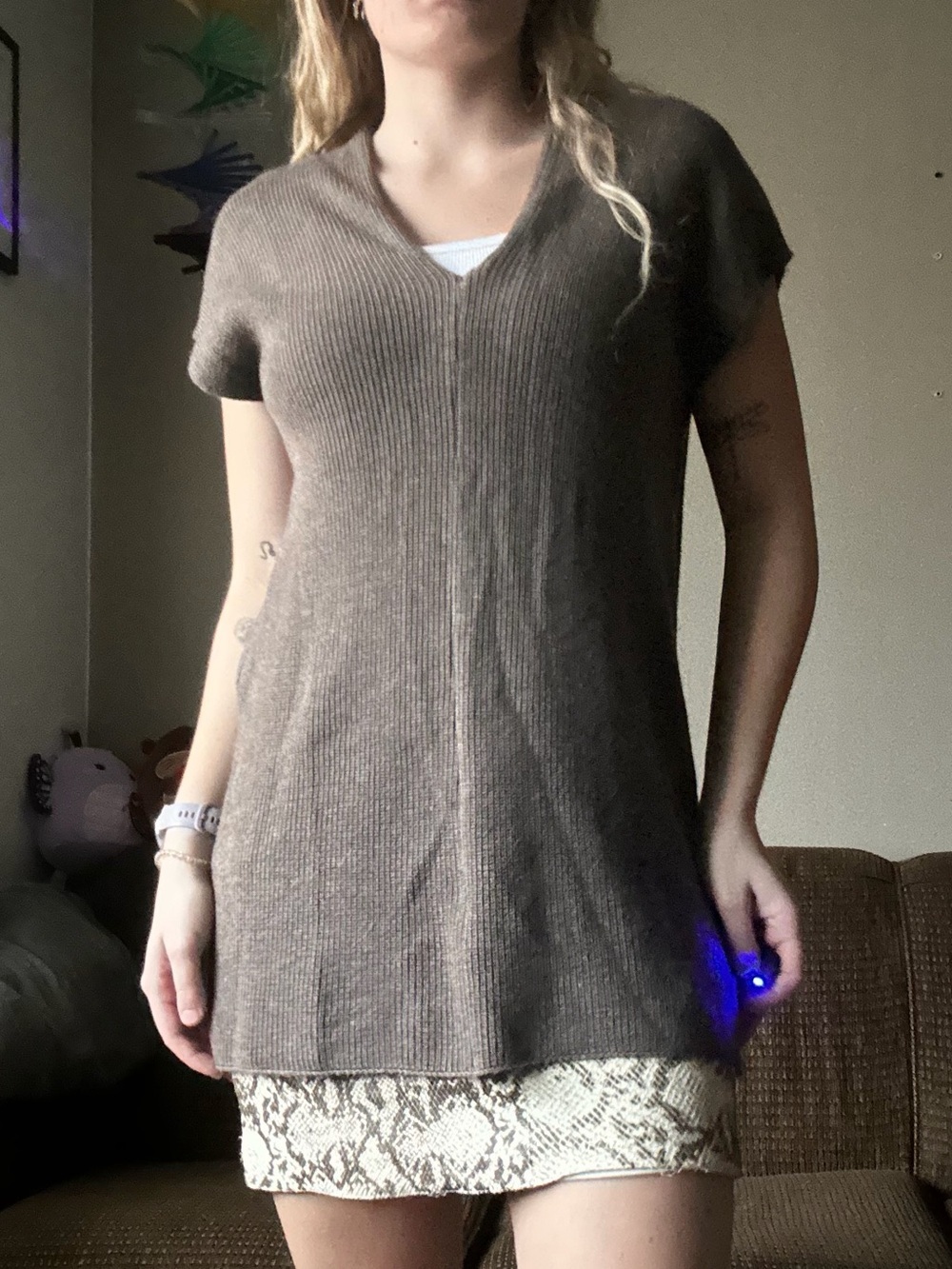 Bailey 44 Over The Rainbow Sweater Dress Size M
